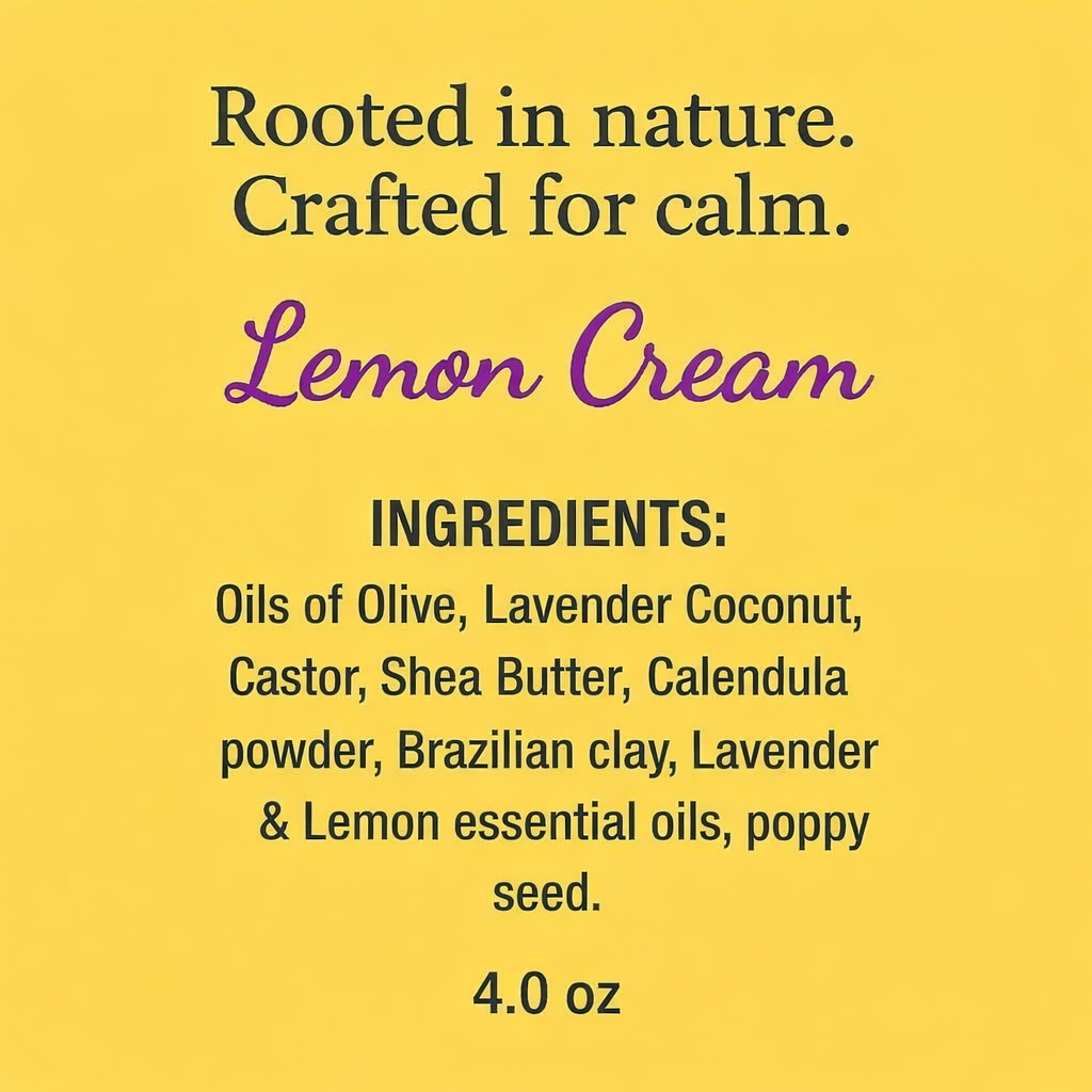 Lemon Poppy Cream